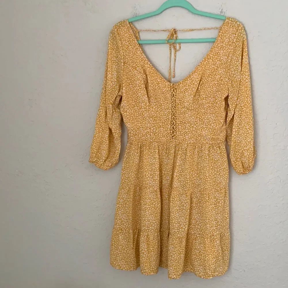 Hollister Tiered Mini Dress Size M
